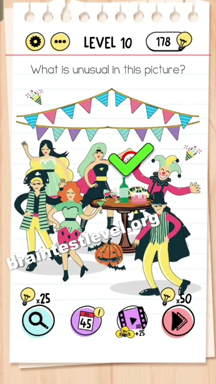 Brain Test Level 10 screenshot 2