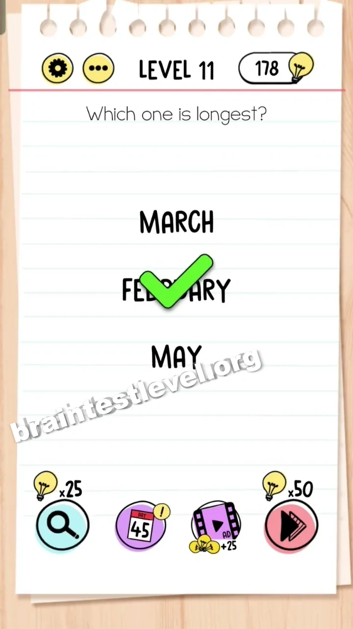Brain Test Level 11 screenshot 2