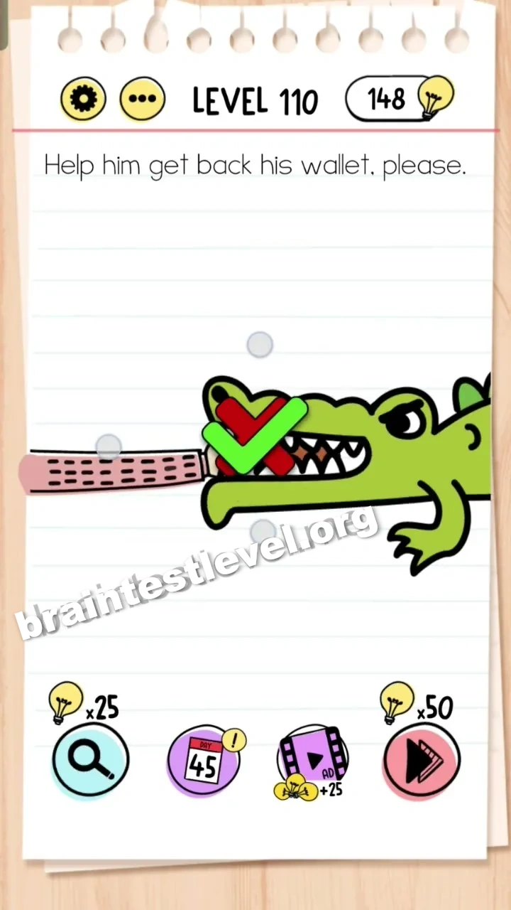 Brain Test Level 110 screenshot 2