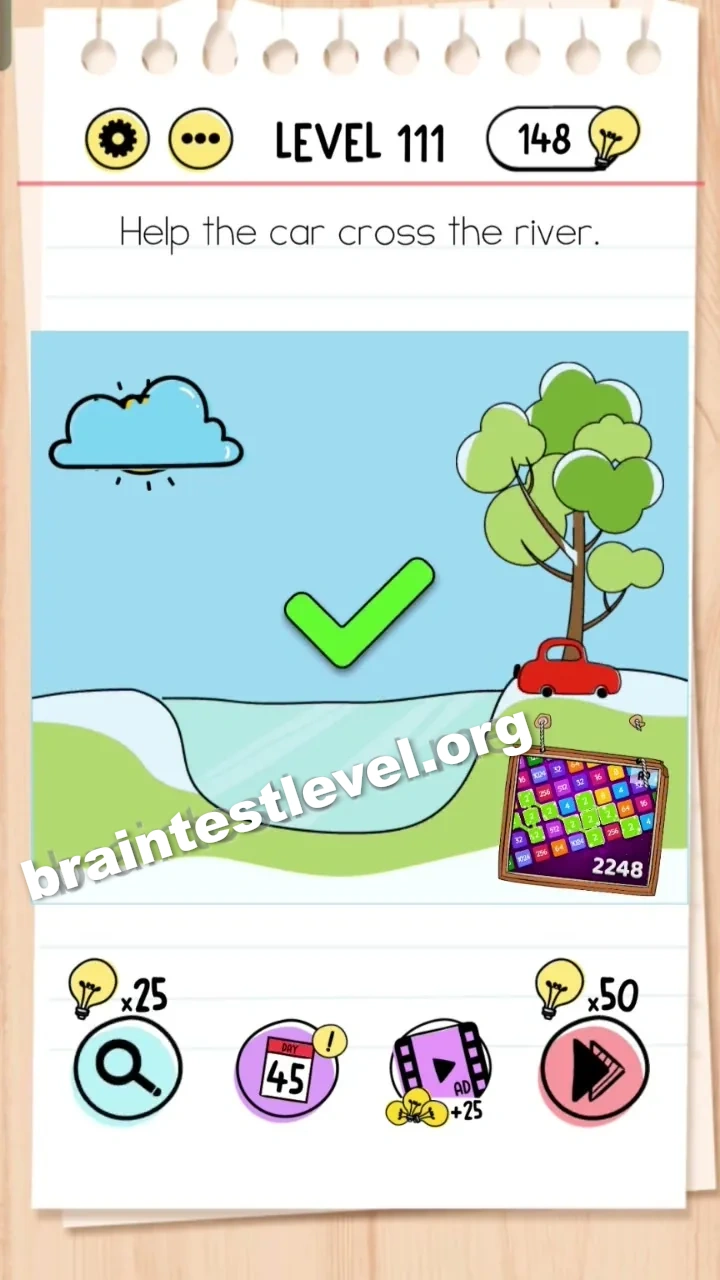 Brain Test Level 111 screenshot 2