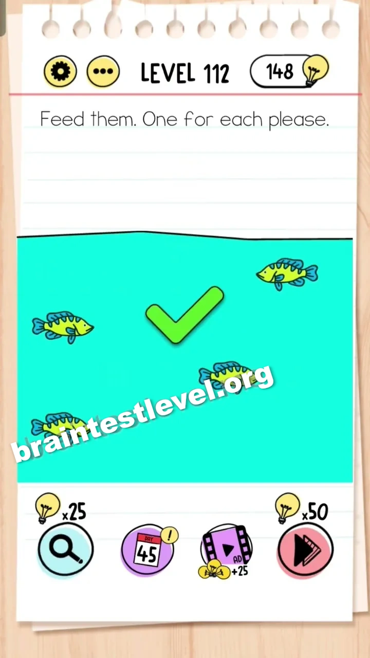 Brain Test Level 112 screenshot 2