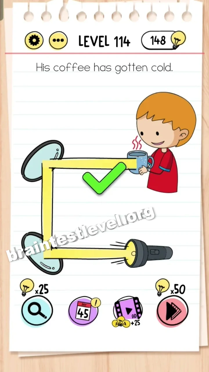 Brain Test Level 114 screenshot 2