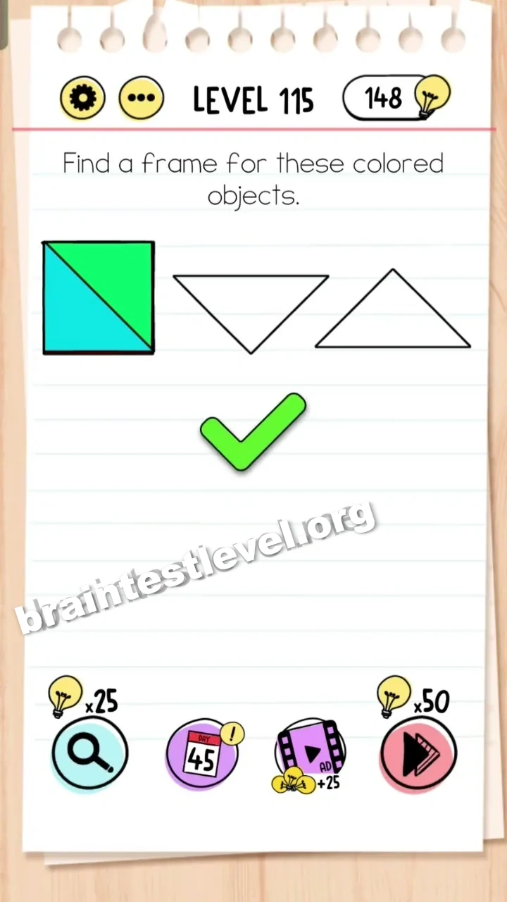 Brain Test Level 115 screenshot 2