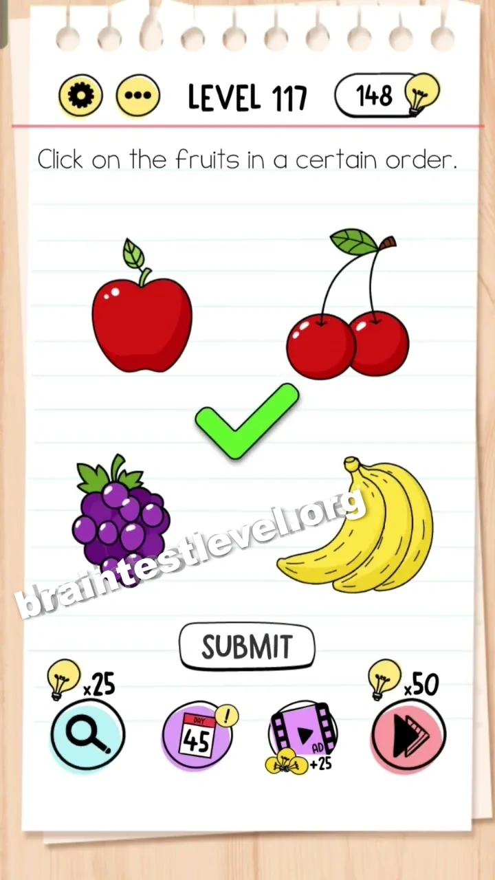 Brain Test Level 117 screenshot 2
