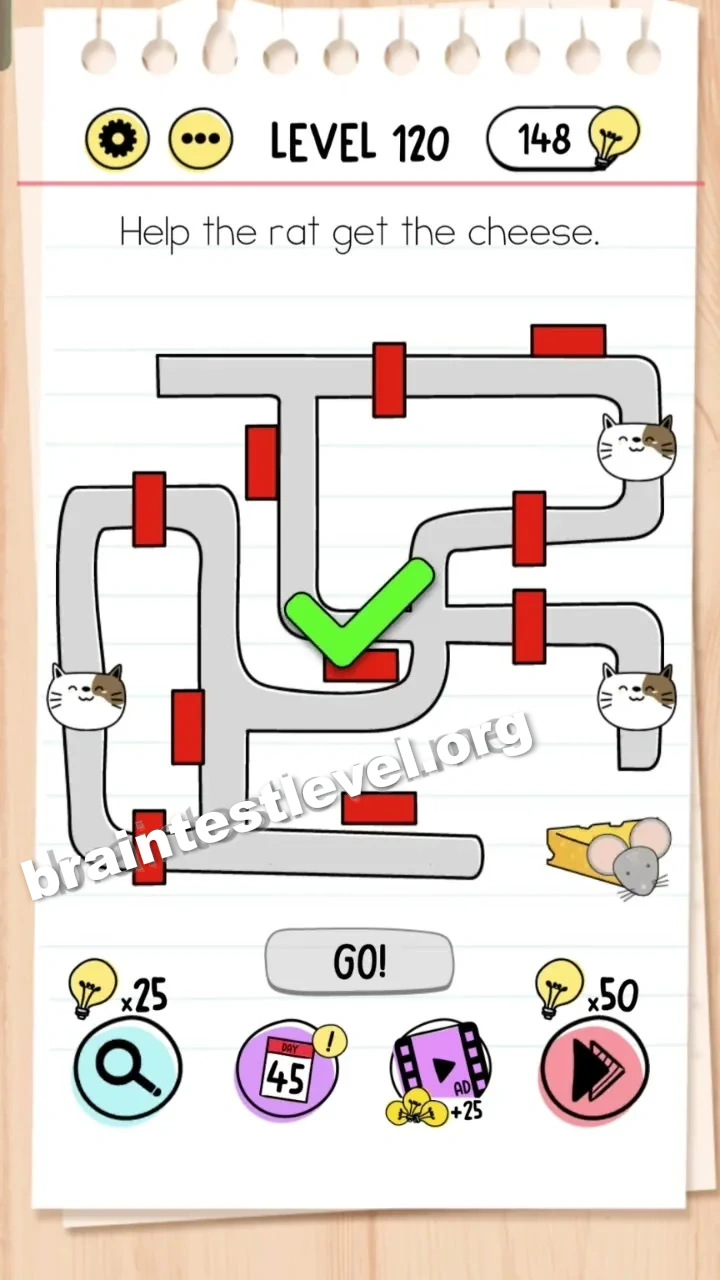 Brain Test Level 120 screenshot 2