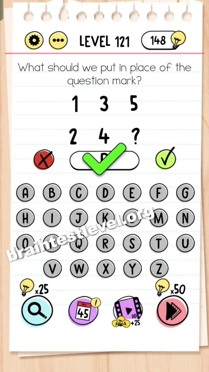 Brain Test Level 121 screenshot 2