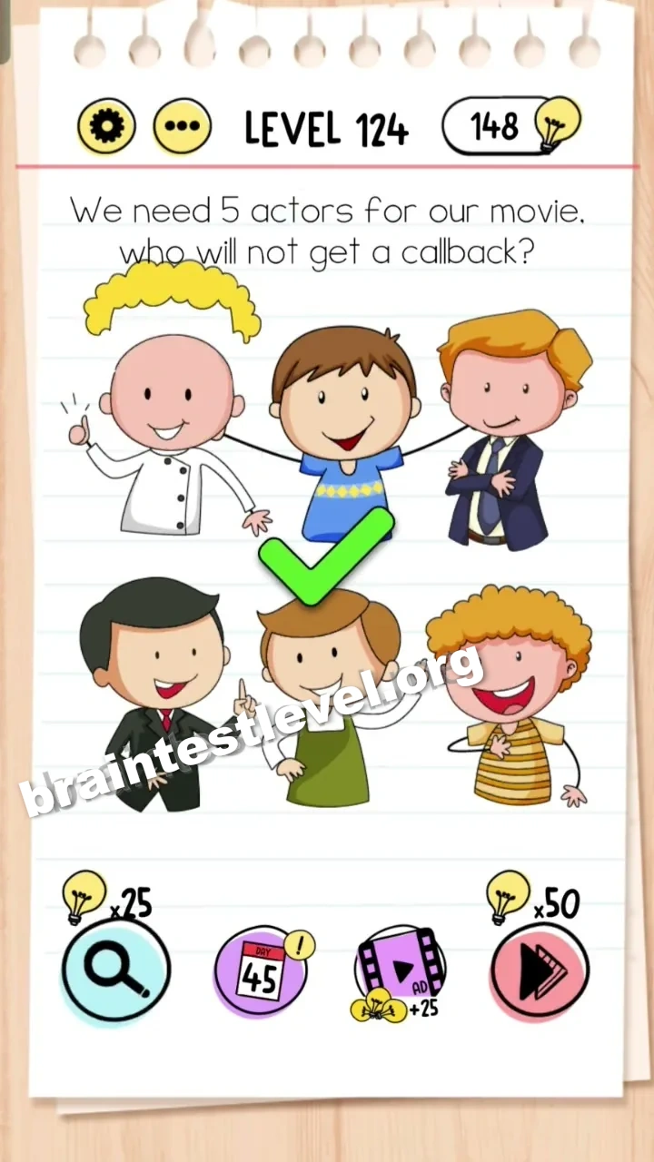 Brain Test Level 124 screenshot 2