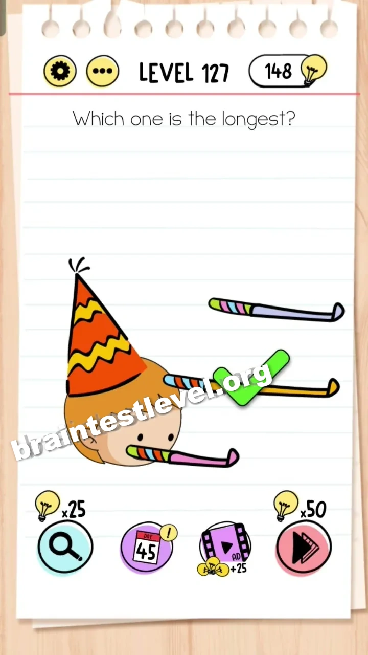 Brain Test Level 127 screenshot 2