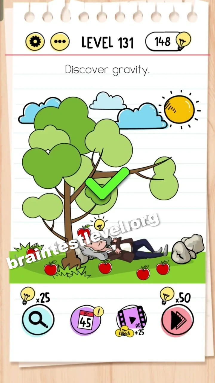 Brain Test Level 131 screenshot 2