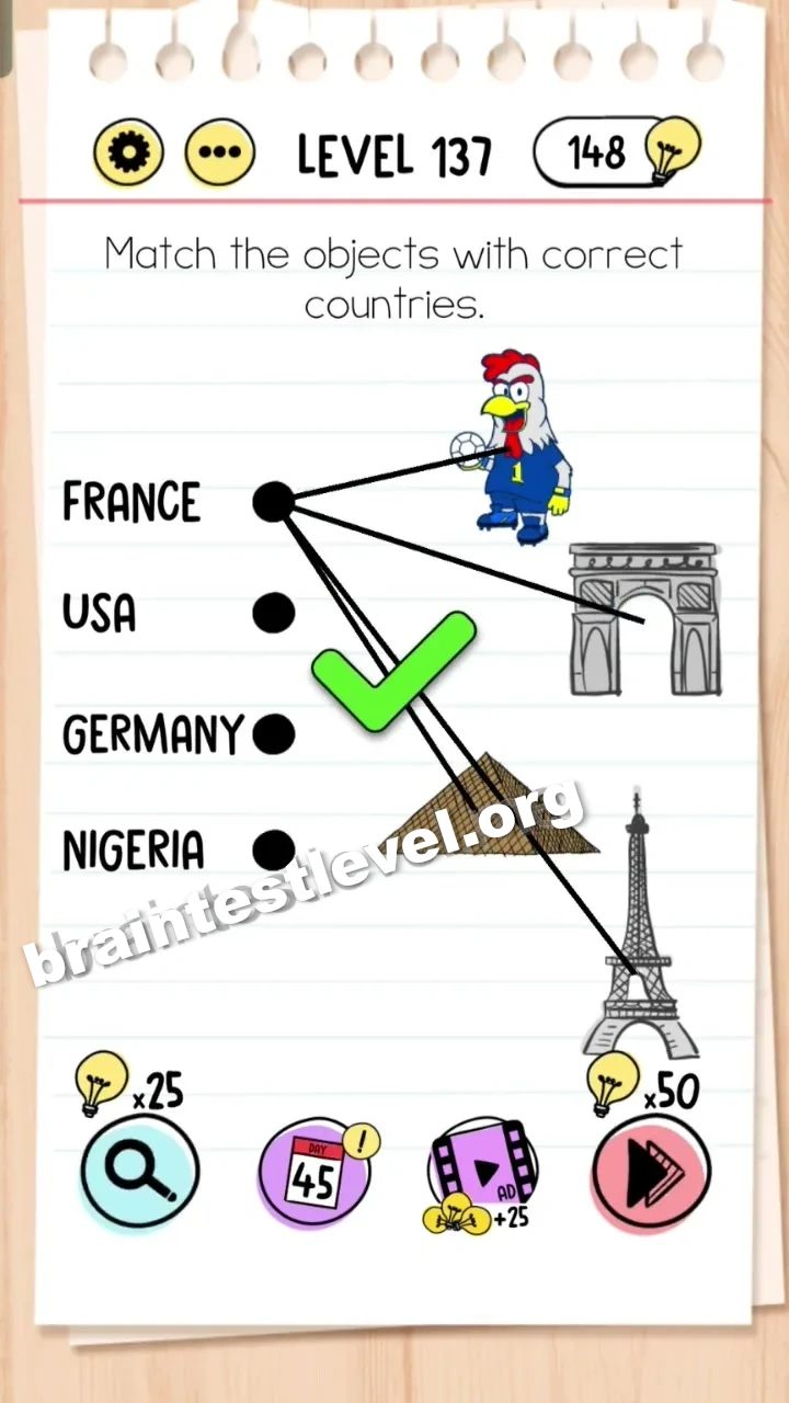 Brain Test Level 137 screenshot 2