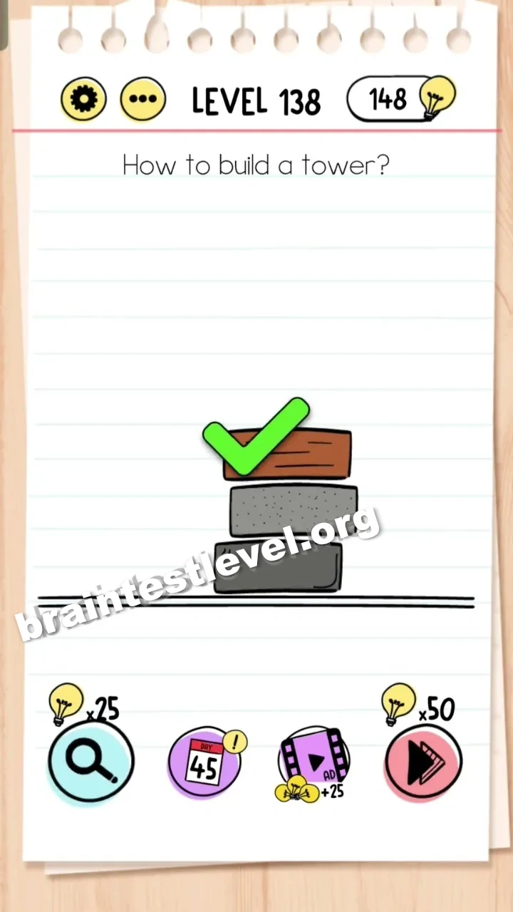 Brain Test Level 138 screenshot 2