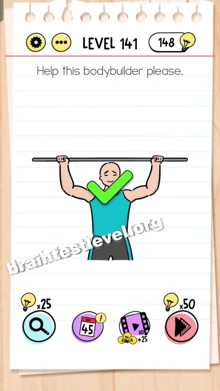Brain Test Level 141 screenshot 2