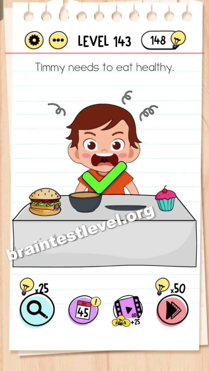 Brain Test Level 143 screenshot 2