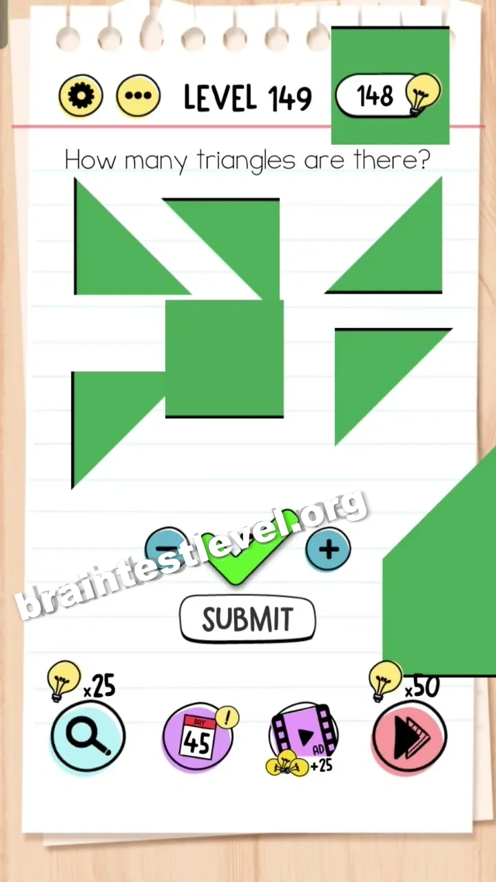 Brain Test Level 149 screenshot 2