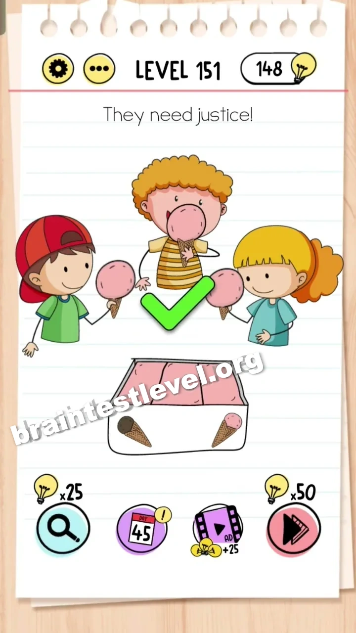 Brain Test Level 151 screenshot 2