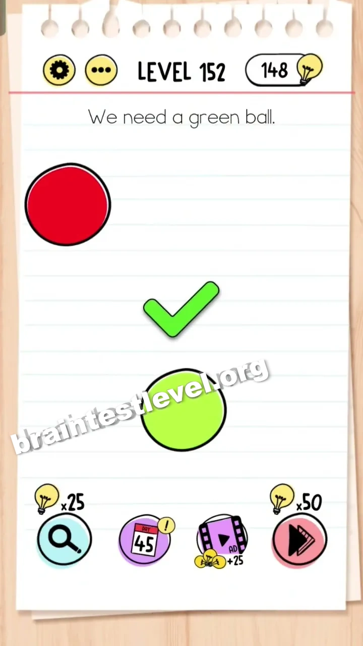 Brain Test Level 152 screenshot 2