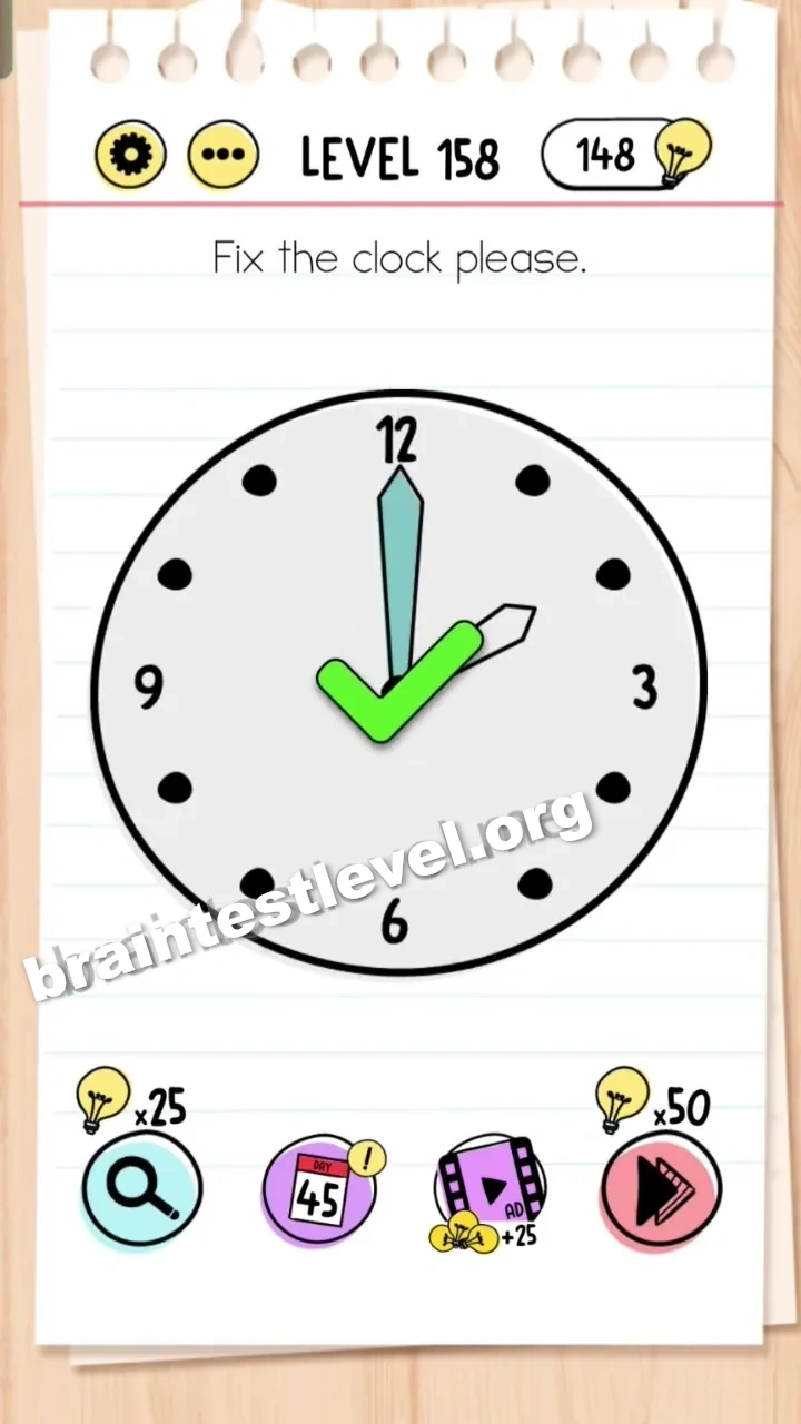 Brain Test Level 158 screenshot 2