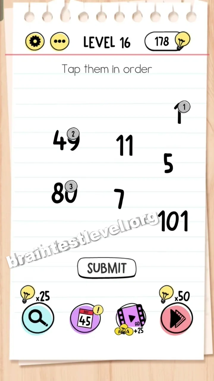 Level 16