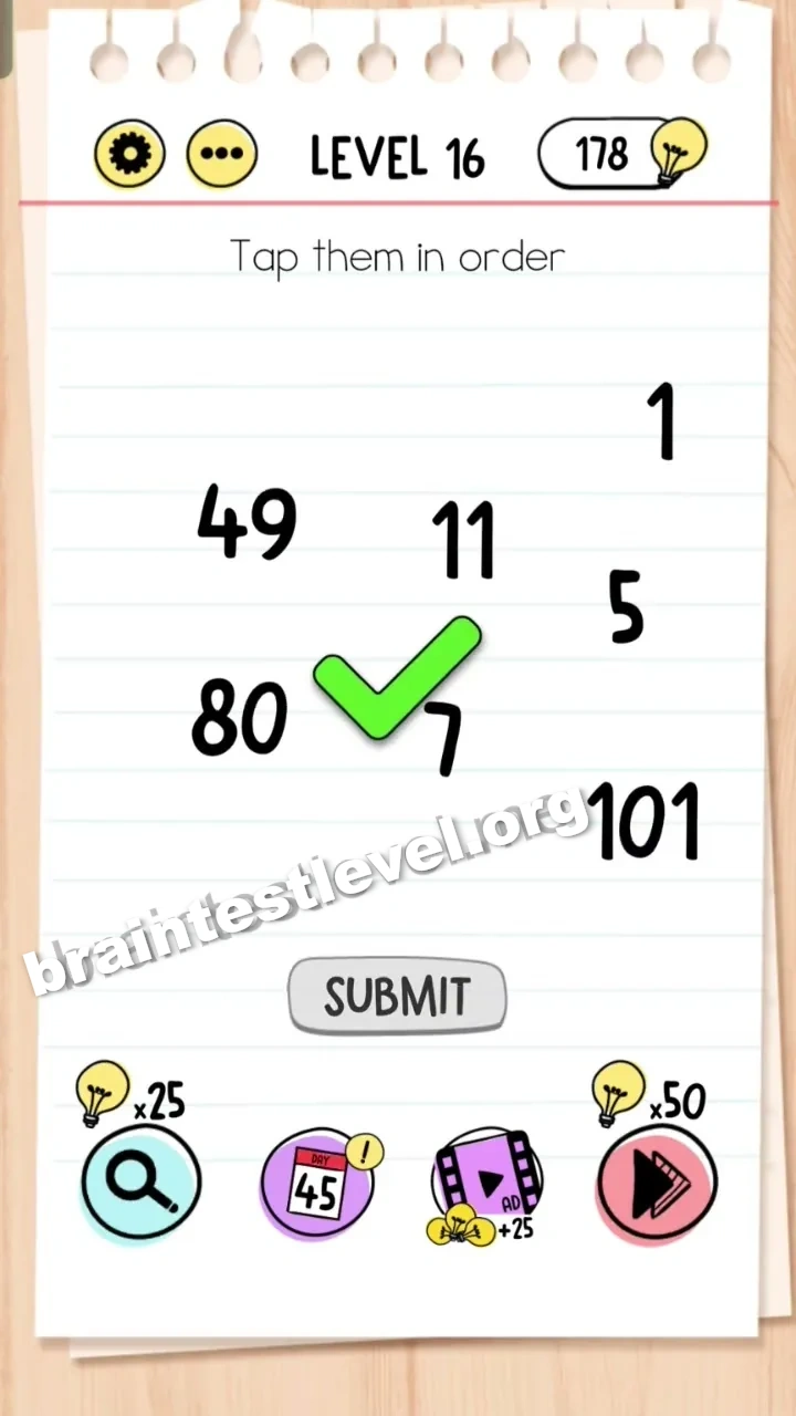Brain Test Level 16 screenshot 2