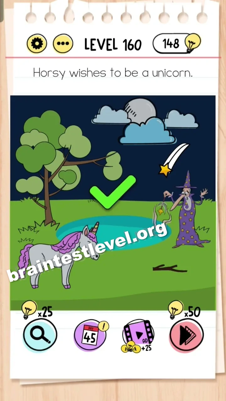 Brain Test Level 160 screenshot 2