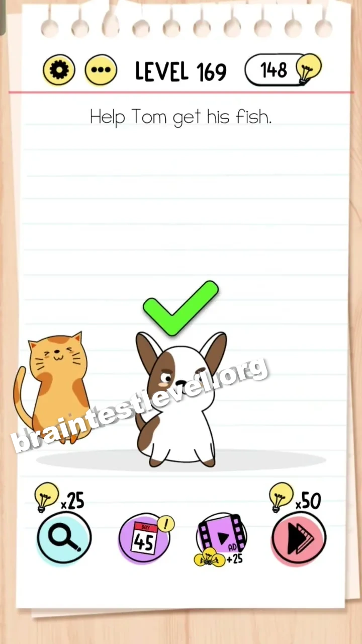 Brain Test Level 169 screenshot 2