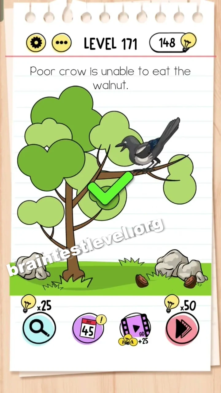 Brain Test Level 171 screenshot 2