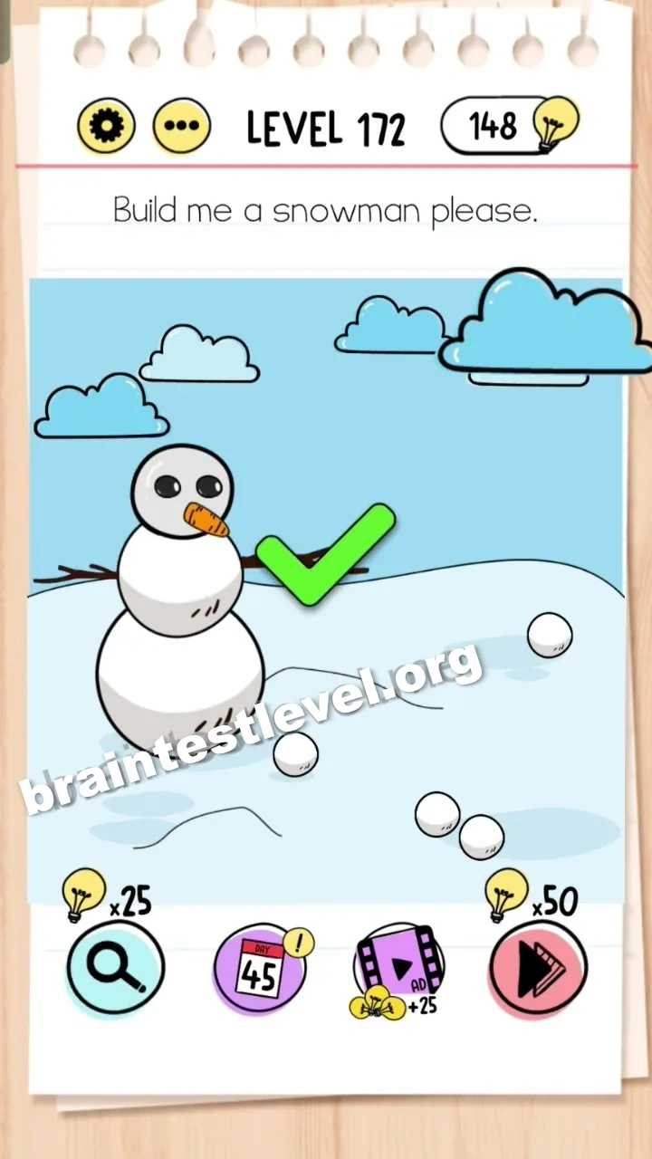 Brain Test Level 172 screenshot 2