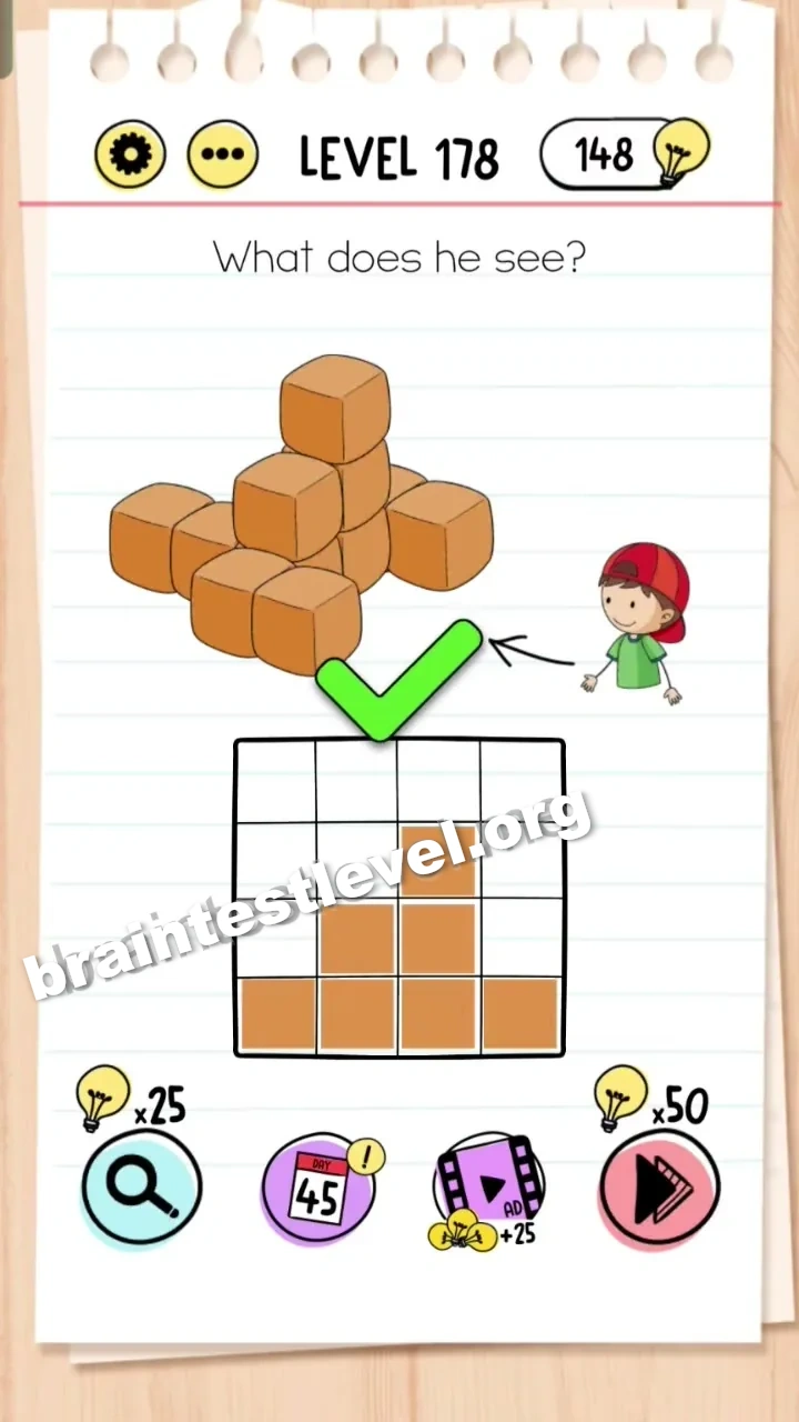 Brain Test Level 178 screenshot 2