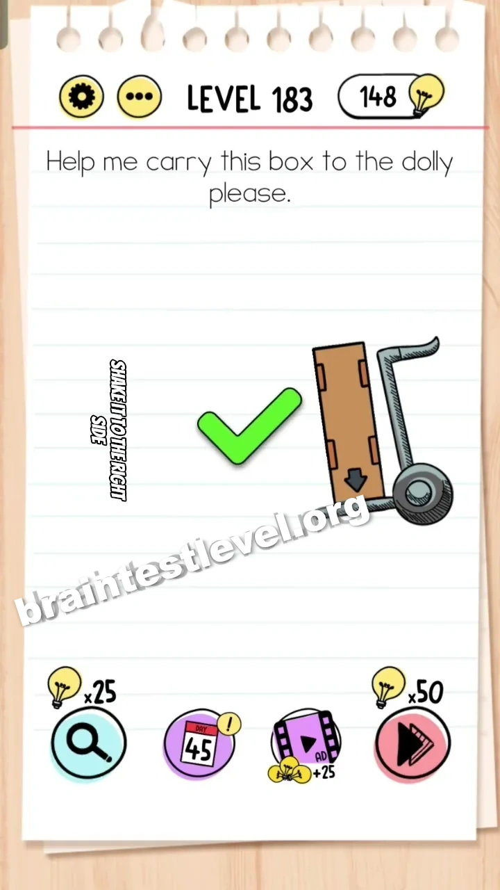 Brain Test Level 183 screenshot 2