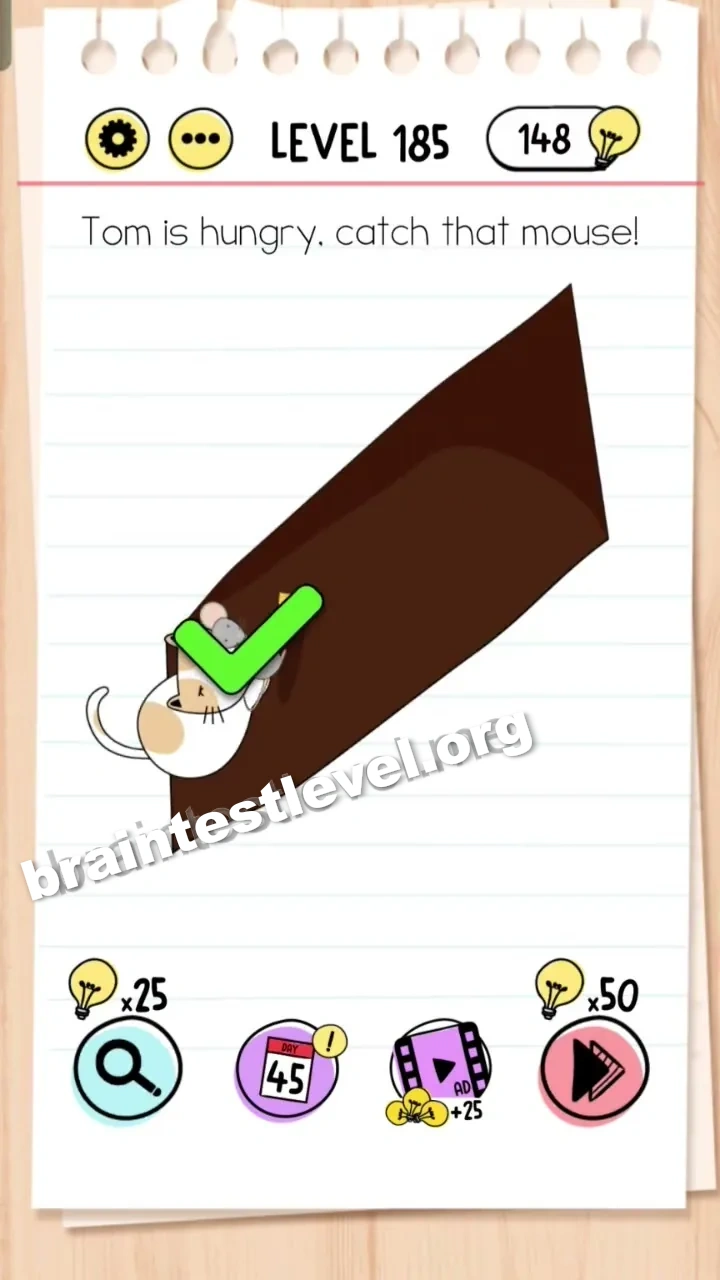 Brain Test Level 185 screenshot 2