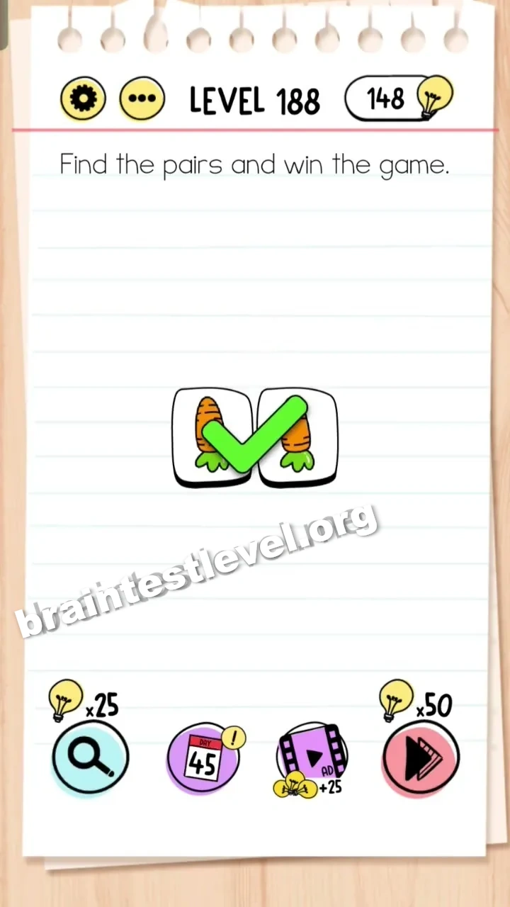Brain Test Level 188 screenshot 2