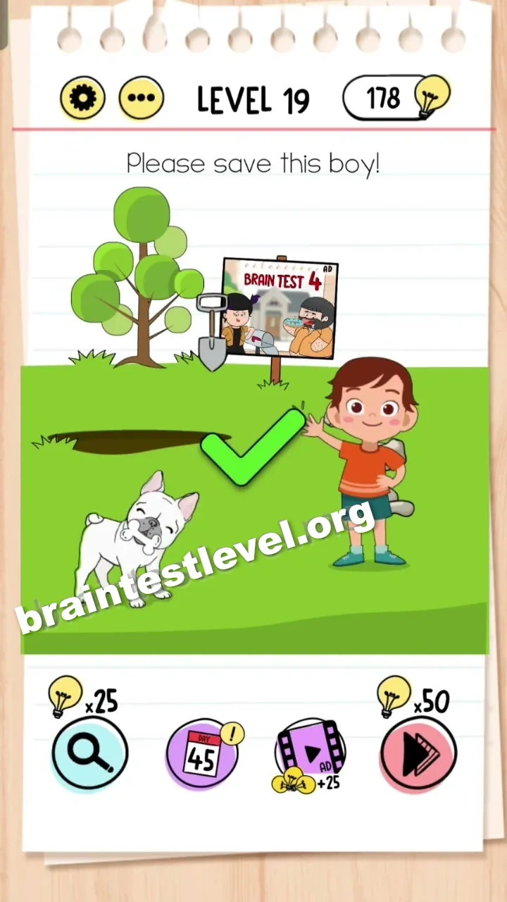 Brain Test Level 19 screenshot 2