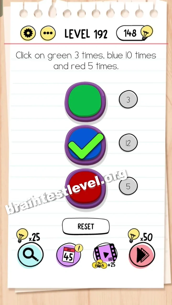 Brain Test Level 192 screenshot 2