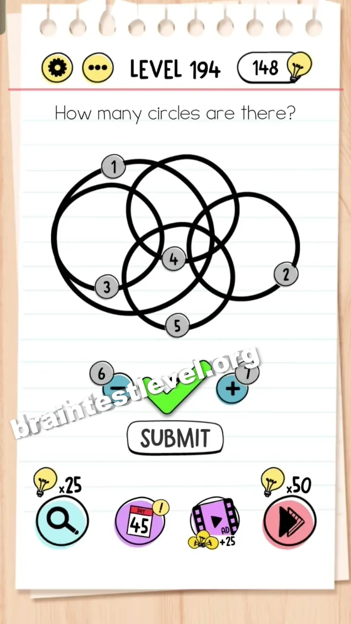 Brain Test Level 194 screenshot 2