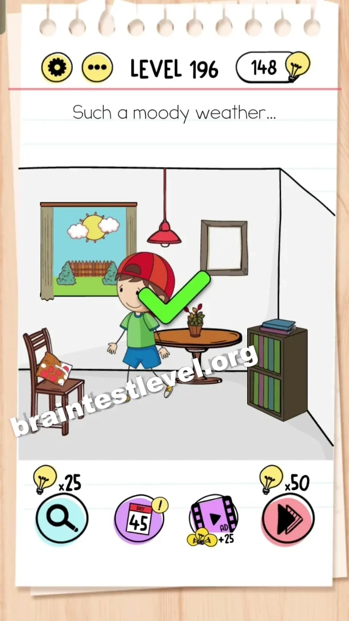 Brain Test Level 196 screenshot 2