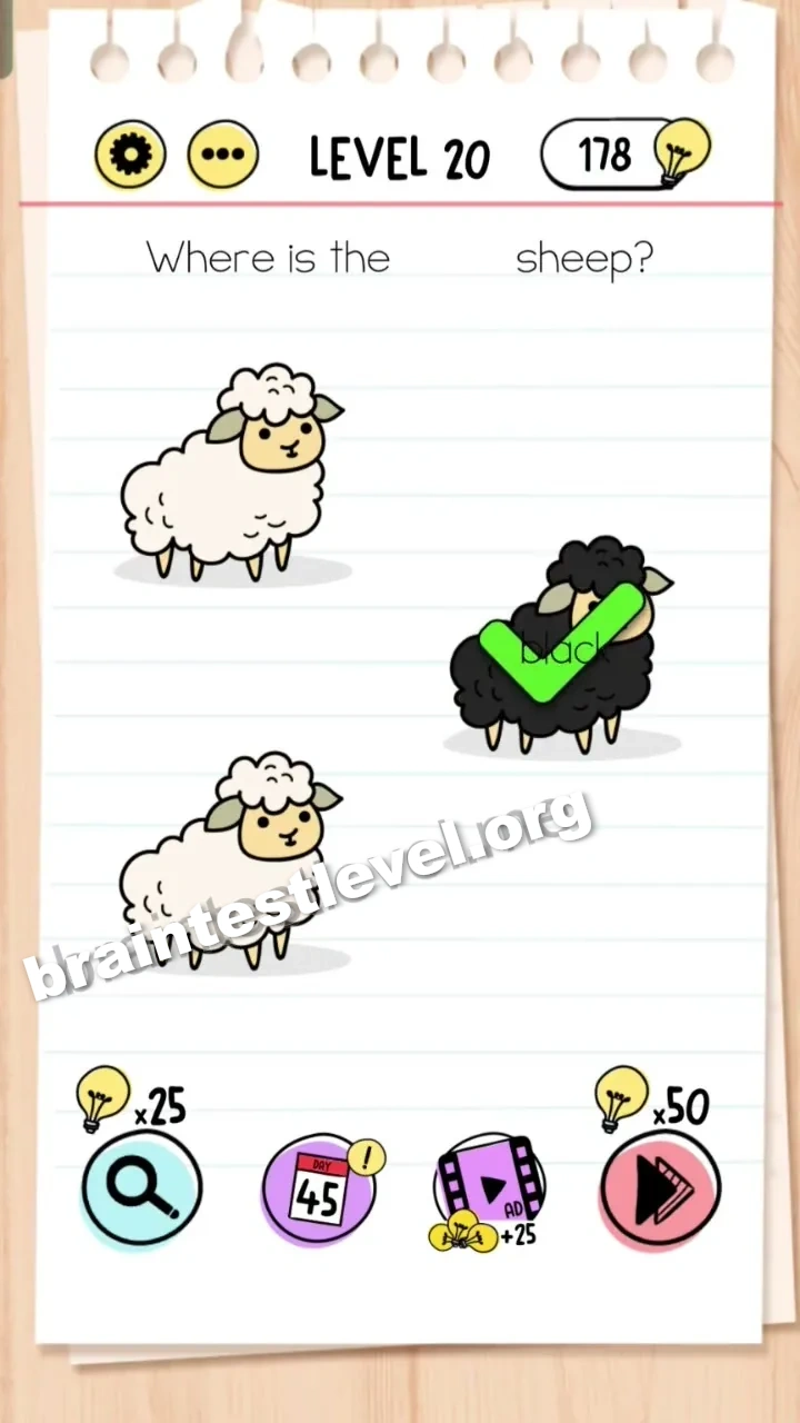 Brain Test Level 20 screenshot 2