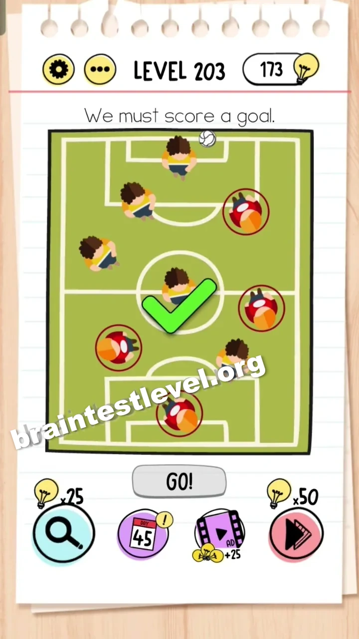 Brain Test Level 203 screenshot 2