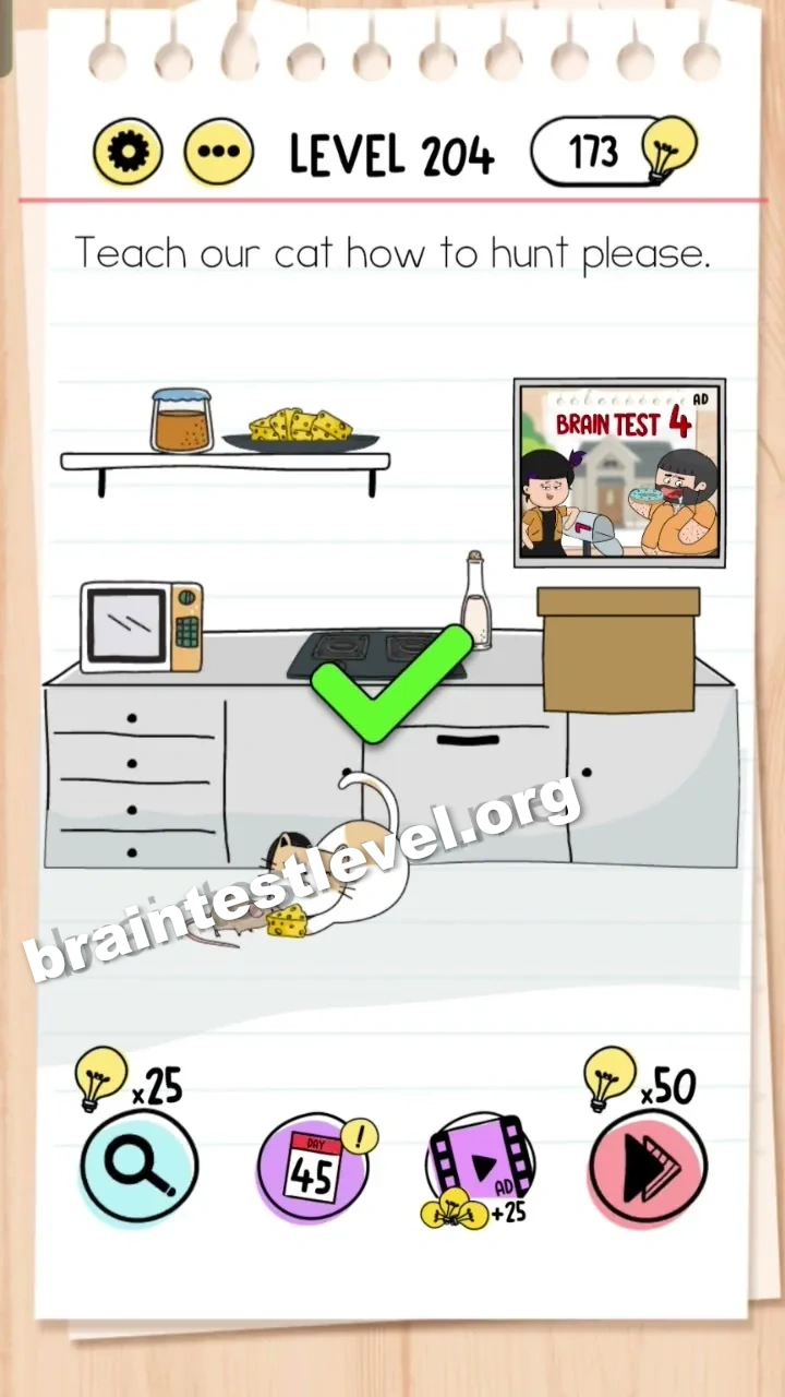 Brain Test Level 204 screenshot 2