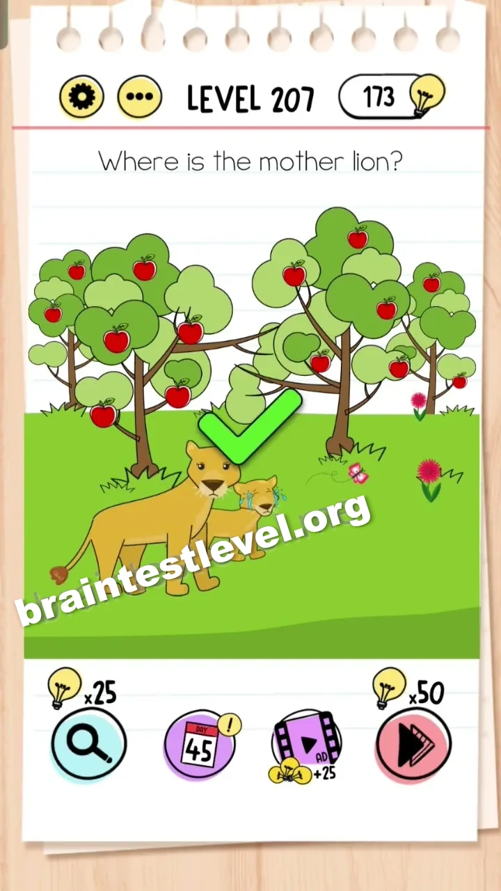 Brain Test Level 207 screenshot 2