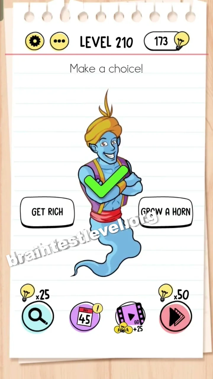 Brain Test Level 210 screenshot 2