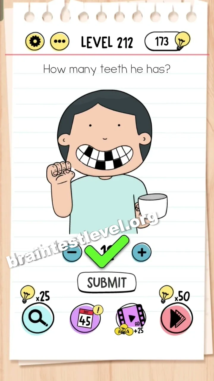 Brain Test Level 212 screenshot 2