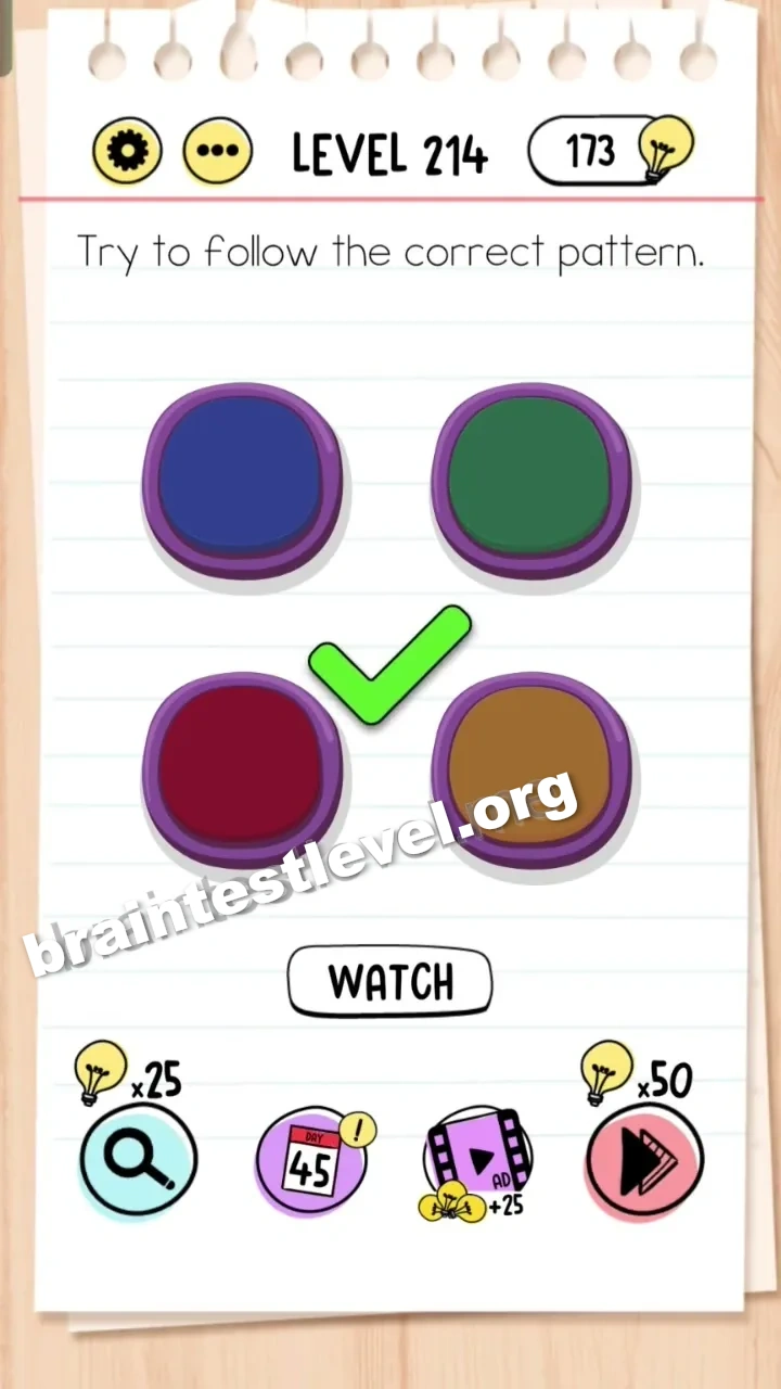 Brain Test Level 214 screenshot 2