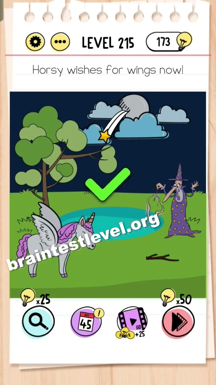 Brain Test Level 215 screenshot 2