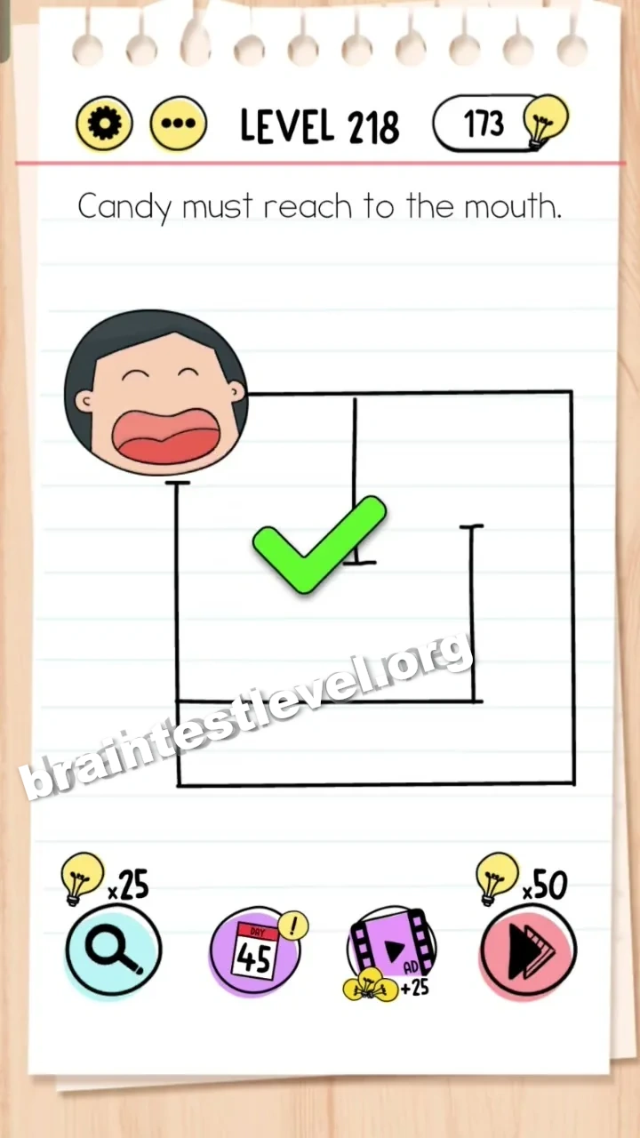 Brain Test Level 218 screenshot 2