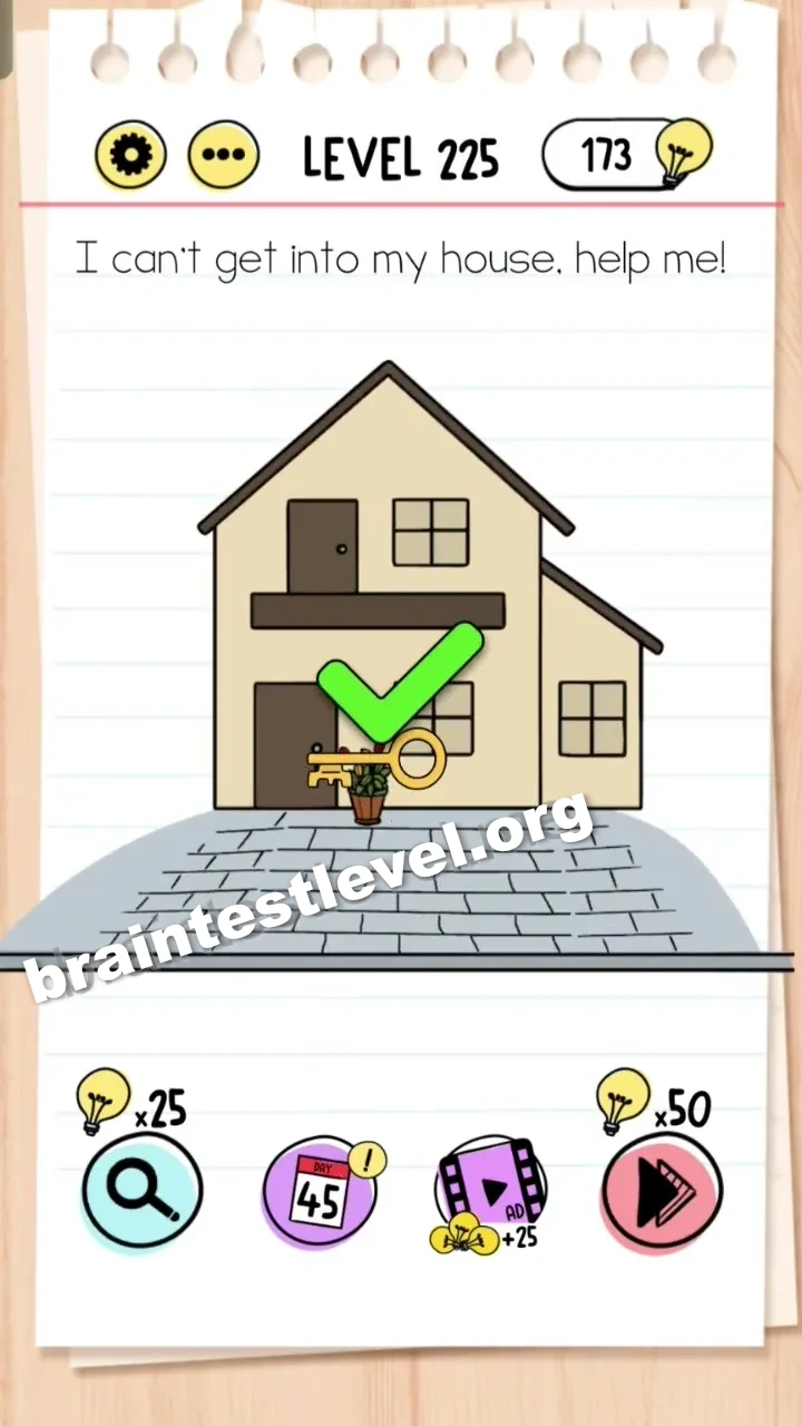 Brain Test Level 225 screenshot 2
