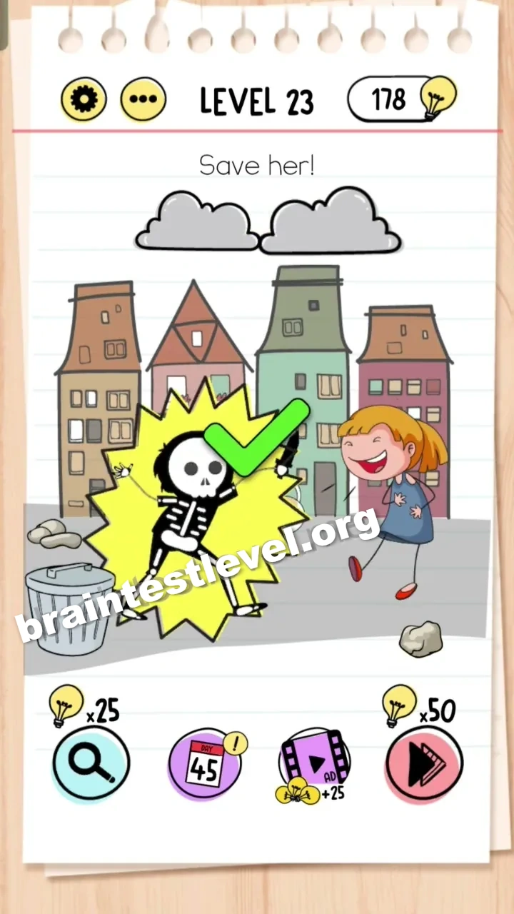 Brain Test Level 23 screenshot 2
