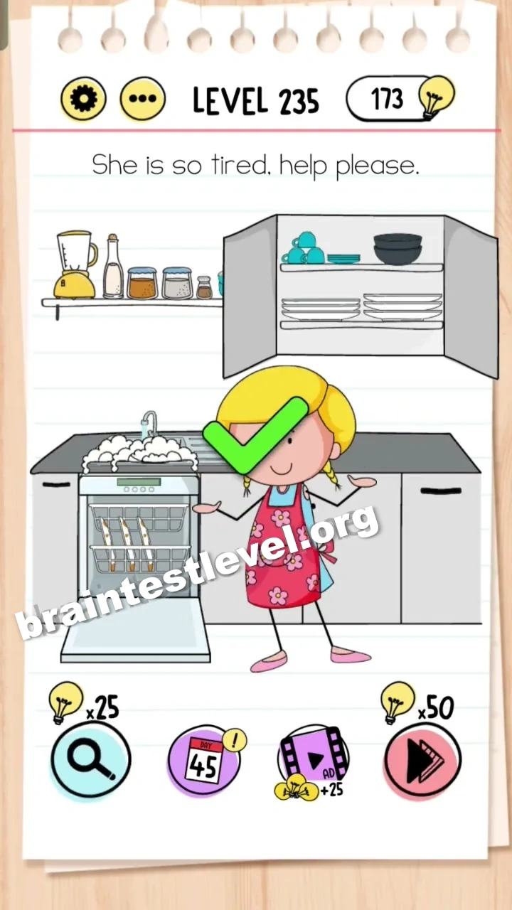 Brain Test Level 235 screenshot 2