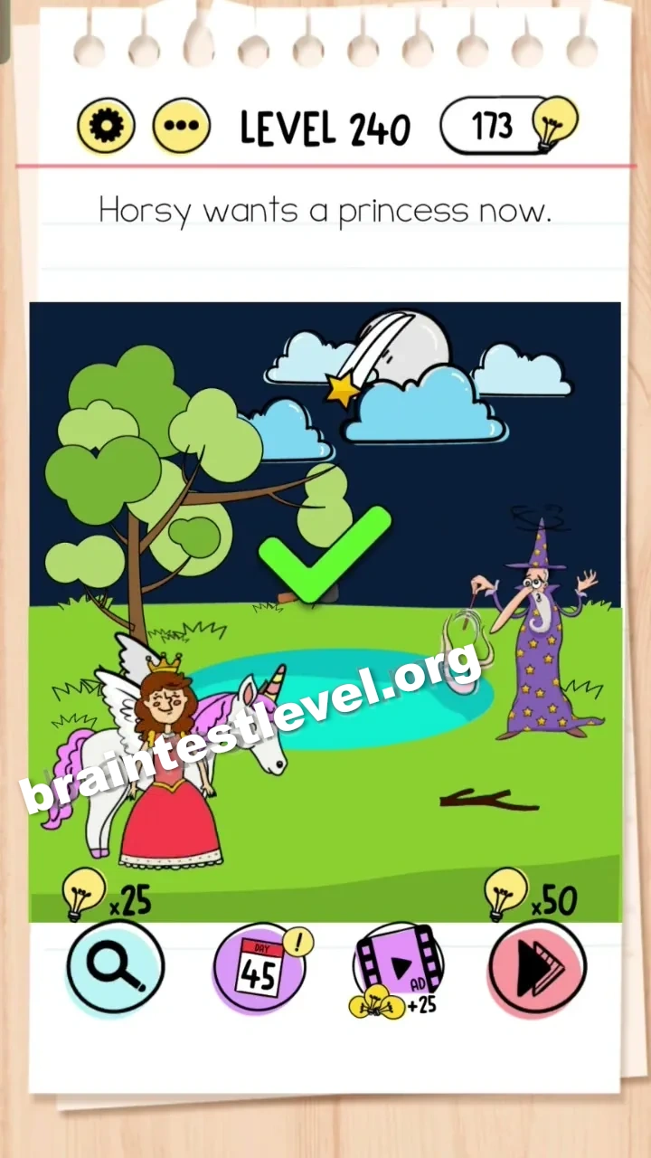 Brain Test Level 240 screenshot 2