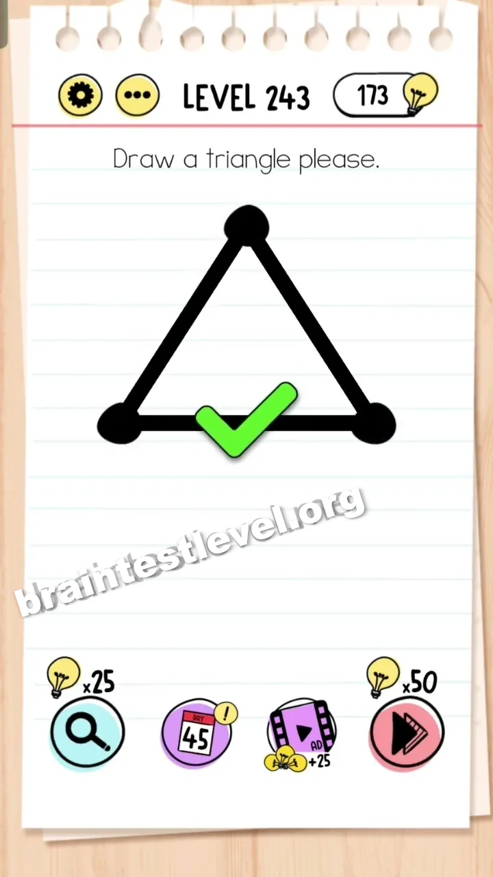 Brain Test Level 243 screenshot 2