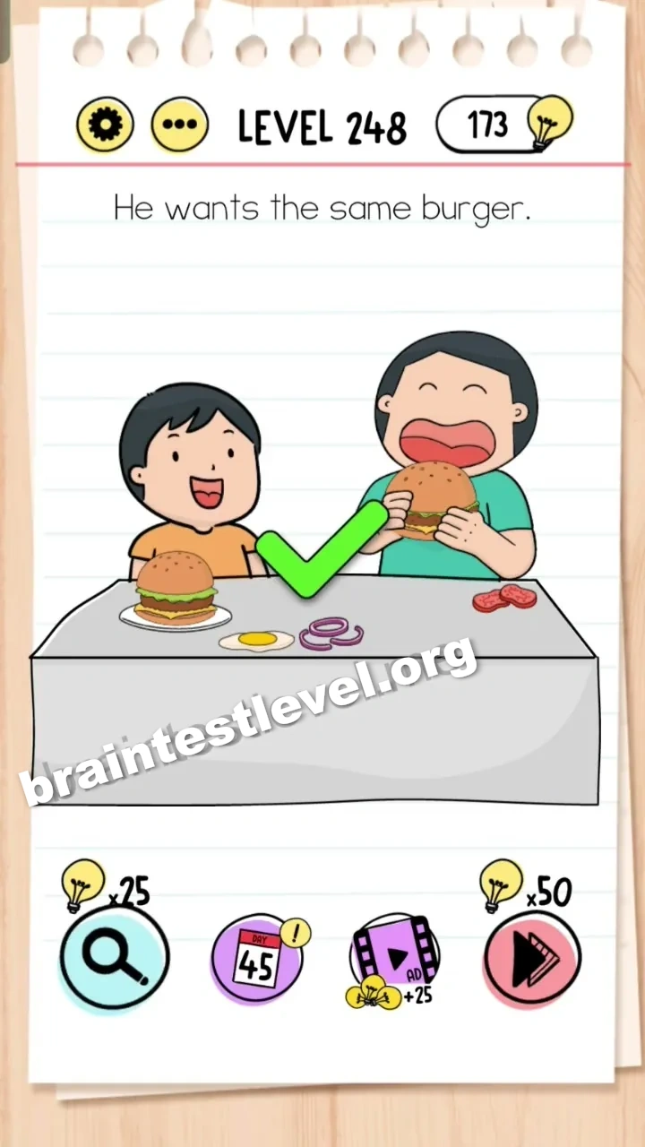 Brain Test Level 248 screenshot 2